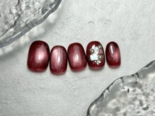 《パラジェル・フィルイン・マグネット》Nail Salon Raize都島駅前店【Hawaii館】/12月プティマンスリー【5200】