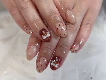 Q7 NailLounge ららぽーと立川立飛店の写真/お買い物などのスキマ時間の合間に短時間で可愛くネイル☆