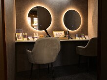 ツキヨミ 天文館(TUKIYOMI)の雰囲気(施術後はパウダールームで、ゆっくりお支度いただけます。)