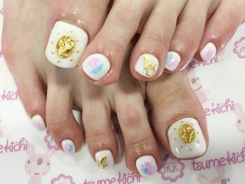 ネイルサロン 爪吉/ゴールドパーツが主役！