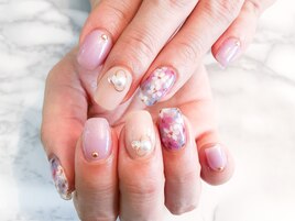【ハンド】パステル×フラワー