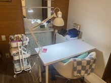 ボブズアイラッシュ(Bob’s eyelash)の雰囲気（ネイルブースもしっかり完備しています。）