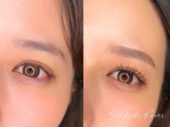 シルク ド リバー(Silk de River)の写真/【眉毛WAXスタイリング¥4800】眉毛の形を変えたい/初めて眉毛WAXに◆韓国風眉毛デザインで印象が変わる♪