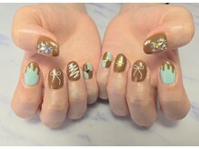 グリッター(Glitter)/バレンタインネイル