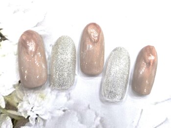 ピアーノ 瑞江店(piano)/ニュアンスネイル/マグネット