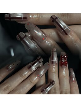 カパリリネイル(kapariri nail)の写真/【フルデザインコース◆10本アート¥8300】実力派staffの施術で美しい仕上がりとモチの良さが同時に叶う☆
