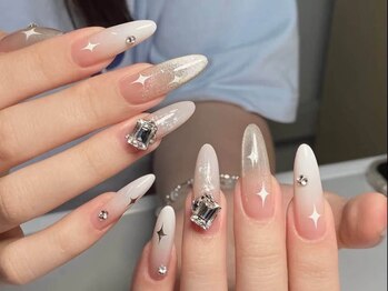 SOL NAIL HAKATA【ソルネイルハカタ】の写真/圧倒的地域最多級★カラー600色＆マグネット120色取り揃え！トレンドパーツも多数でこだわり自由自在♪