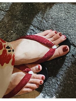 フットネイル　デザイン