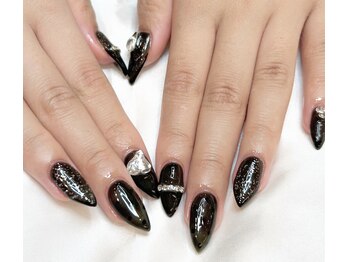 ネイル アイラッシュアンドメディカルエステ ソラ(SORA)/キラキラ韓国風デザイン