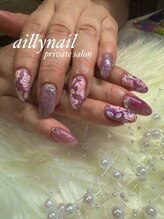 アイリーネイル(ailly nail)/フラワーネイル