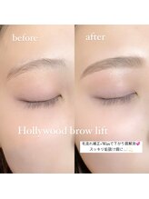 メル バイ ウィリートーキョー(MELL by wellytokyo)/【美眉】ハリウッドブロウリフト