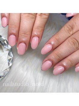 ノイド(noid)/ワンカラー 先端ラメライン