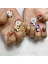 ハロウィンネイル