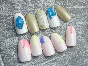 ツツイネイル(221nail)の写真/【完全プライベートサロン】お好みに合わせて理想のネイルを実現◎繊細なアートもお任せください！