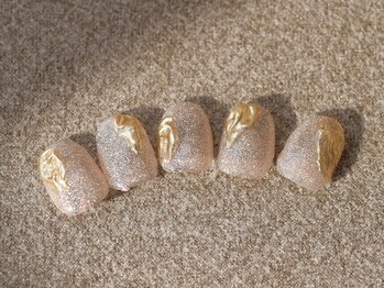 ツインネイル 塩釜口店(twin.nail)/アシメデザイン ¥4980