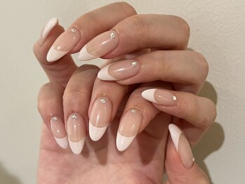 プラス エヒク(PlusEhiku)/フレンチネイル♪by tomoe