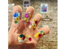 アムール 川崎店(amour)の雰囲気（派手可愛いネイルもできます！キャラクターパーツ等も種類豊富♪）