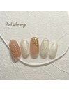ニュアンスミラーネイル