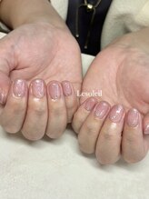 ラメグラデーション byあやか
