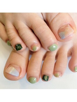 ランテテスマッジ(Rantete smudge)/☆フットネイル☆