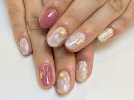 ピンク大理石