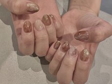 ドレス(Dress nail＆eyelash Lolonois)/ニュアンスコーデ