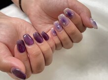 アモ(amo.)/ちぐはぐネイルチークネイル