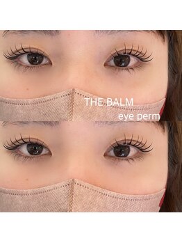 ザ バーム スリー 西船橋店(THE BALM three)/束感まつ毛パーマ♪