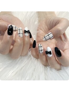 ロア ネイル アンド(loa nail and ...)/大人リボン