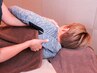 【肩・首集中】数分でゆるゆるに！肩甲骨はがし《60分》 ￥16,500→￥3,000