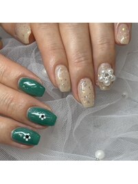 フラワーネイル