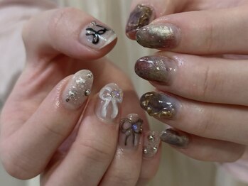 タロ(talo)/大阪/中津》リボンニュアンス