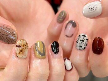ナンバーネイル 立川(N゜Nail)の写真/winter designが大人気♪【designコース¥6000~】技術に自信が有るからこそ、早くて丁寧&高い再現力が魅力◎