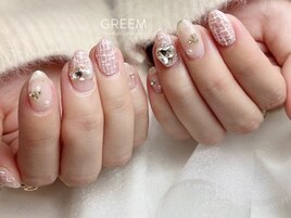 ツイードネイル