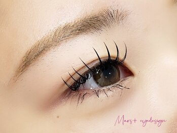 マーズ アイデザイン(Mars+ Eye Design)/フラットラッシュ120本