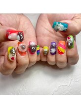 レイネイル レイエステティック 岐阜茜部店(RAY NAIL & RAY ESTHETIC)/オーダー３Dパーツ