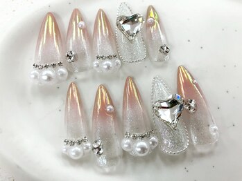 ネイルサロン マーチ おもろまち店(NAIL SALON MARCH)/クリスタルヴェール