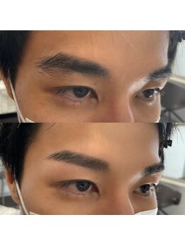 ミロ バイ キング 枚方2号店(Milo by king)/アイブロウbefore→after