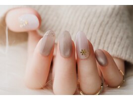 マグネット＆冬ポイントネイル