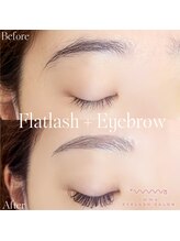 アイマ 北千住(imma)/アイブロウ+フラットラッシュ120