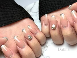 チーク×ガラスフレンチ