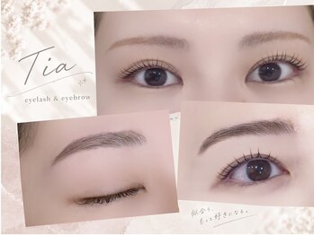 ティア 浦和(Tia)の写真/《たった60分で速攻垢抜け》プロによる左右差の無い骨格美人な眉に◎美眉×まつ毛パーマで印象激変♪
