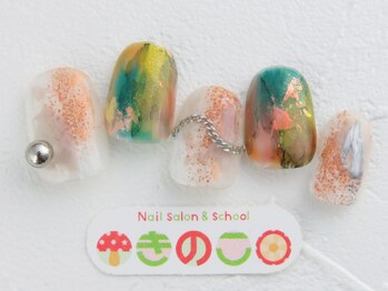 ネイルサロン きのこ/選べるデザインLコース