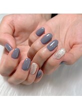 バブラブ/ワンカラーネイル