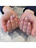 【初めての方/シンプルネイル☆】ワンカラーorラメグラ ＊オフ有は必ず選択