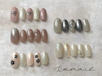 リーネイル 薬院店(Re.nail)/定額デザイン 4980円♪
