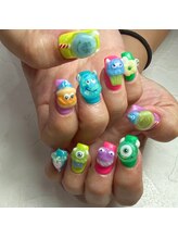 レイネイル レイエステティック 岐阜茜部店(RAY NAIL & RAY ESTHETIC)/オーダー３Dパーツ