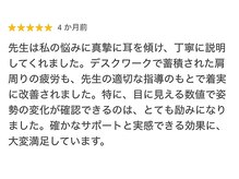 ナオル整体 三宮院(NAORU整体)/口コミ例１