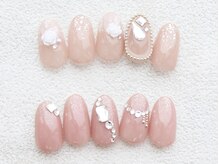 セラピッシュネイル (therapish nail)/ブライダルにも◎￥8500＋Tax