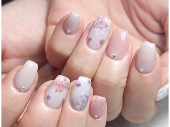 ネイル アイラッシュ ベル(Bell)/アジサイネイル